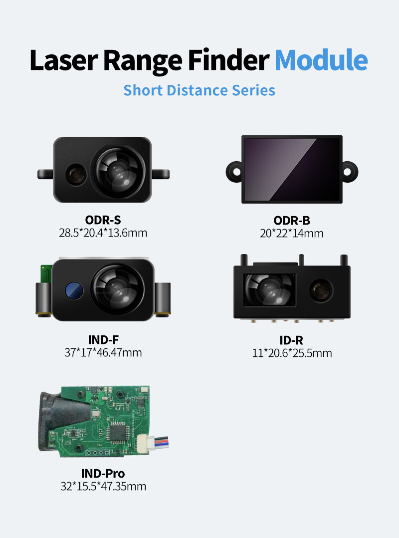 120M TTL Laser Rangefinder Radar Sensor High-Precision Serial Port Integration Digital Distance Module Measure Sensor