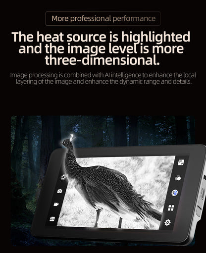 Thermal Imaging Camera Infrared Mobile Phone Infrared Thermal Camera Outdoor Hunting Night Vision Thermal Imager 50Hz High Frame Rate
