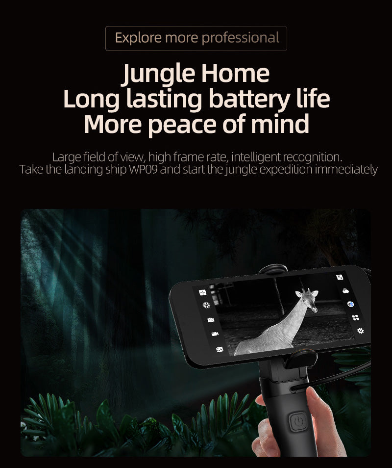 Thermal Imaging Camera Infrared Mobile Phone Infrared Thermal Camera Outdoor Hunting Night Vision Thermal Imager 50Hz High Frame Rate