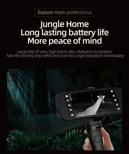 Thermal Imaging Camera Infrared Mobile Phone Infrared Thermal Camera Outdoor Hunting Night Vision Thermal Imager 50Hz High Frame Rate