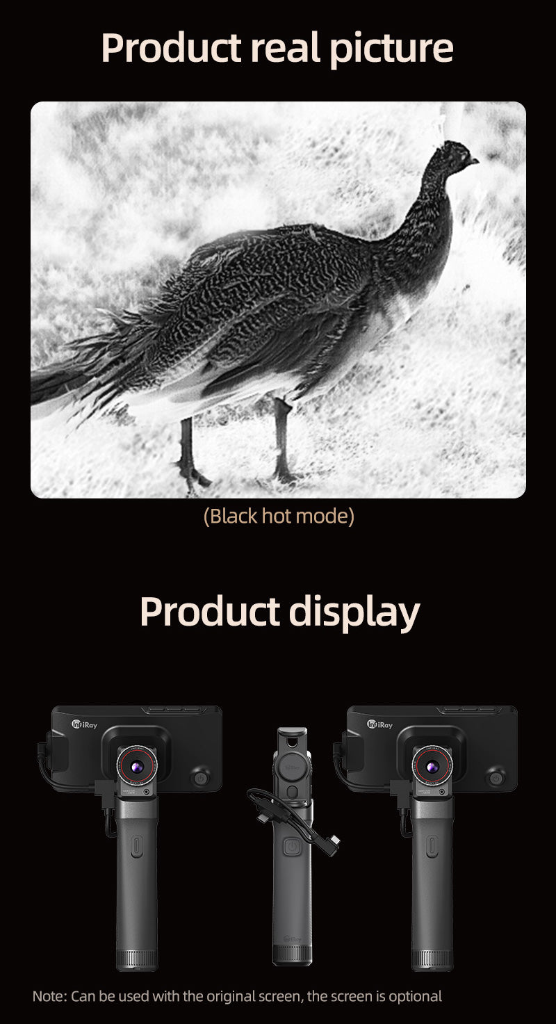 Thermal Imaging Camera Infrared Mobile Phone Infrared Thermal Camera Outdoor Hunting Night Vision Thermal Imager 50Hz High Frame Rate