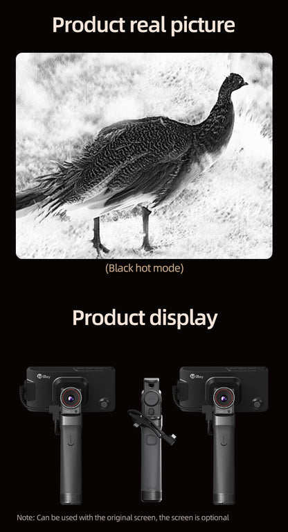 Thermal Imaging Camera Infrared Mobile Phone Infrared Thermal Camera Outdoor Hunting Night Vision Thermal Imager 50Hz High Frame Rate